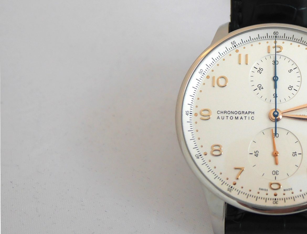 IWC Portugieser Chronograph Ziffernblatt